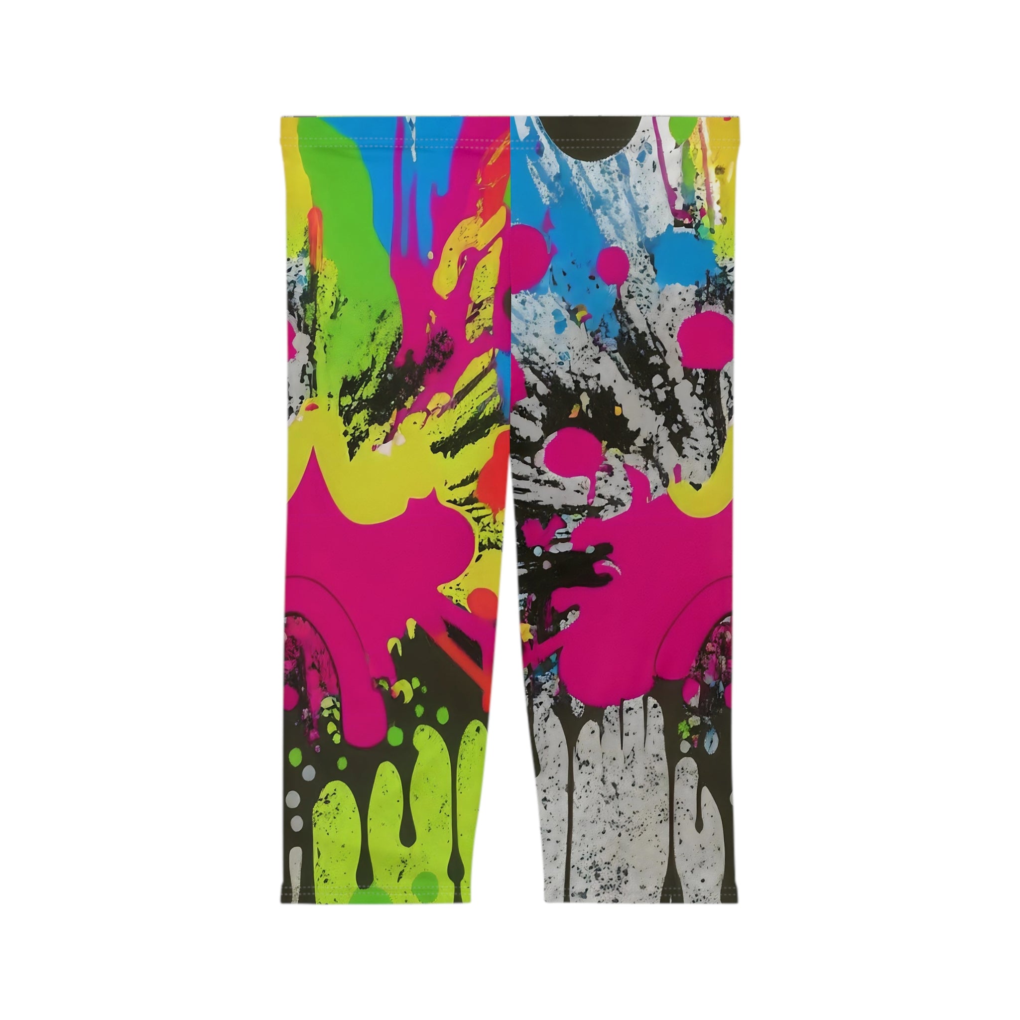 Street Art Capri Leggings